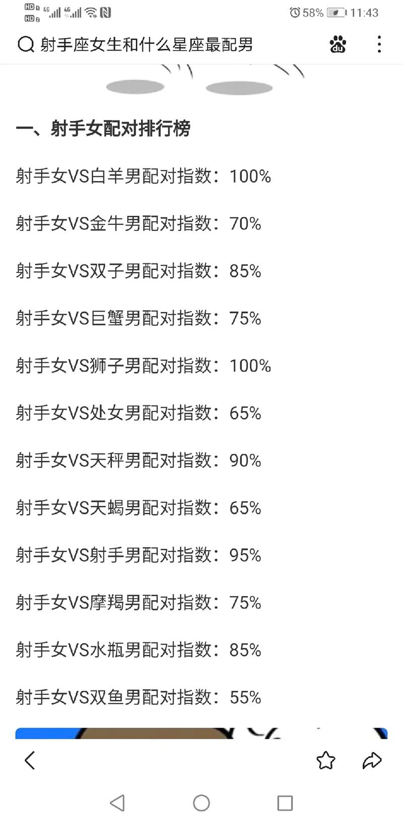 与射手座男性最配的星座女