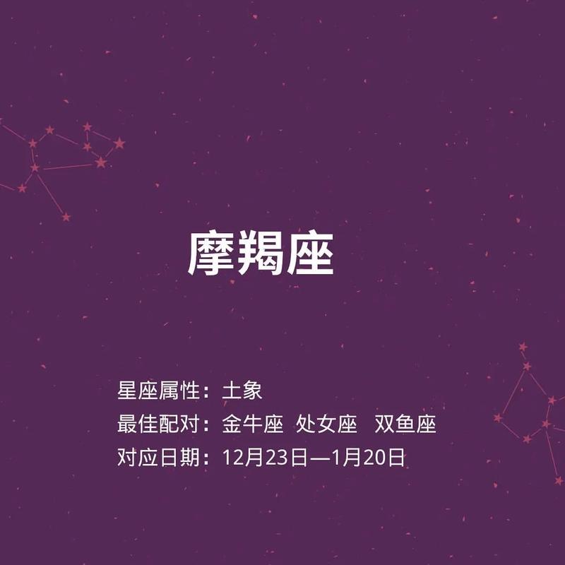 摩羯座是土象星座吗?探索摩羯座的星座属性?