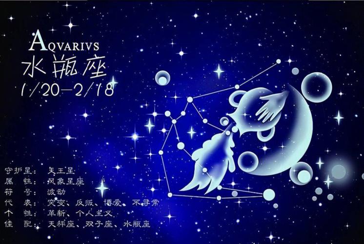 12星座画水瓶座，探索水瓶座的神秘魅力