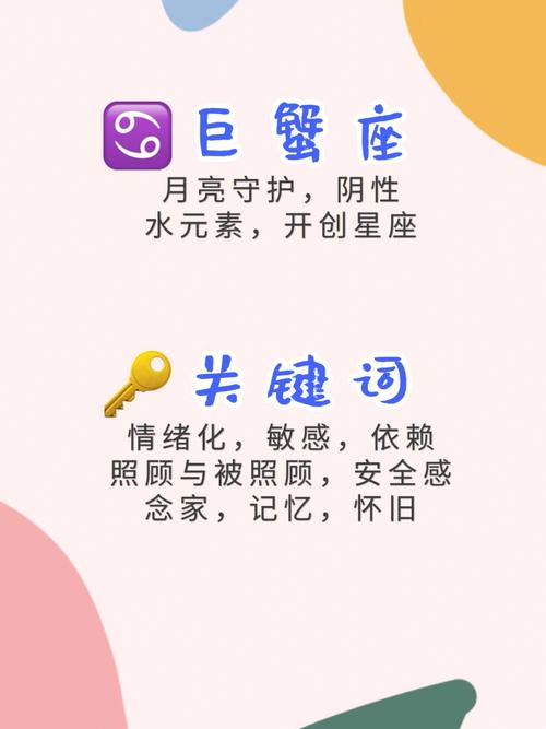 巨蟹座星座数字，探索星座与数字的神秘联系