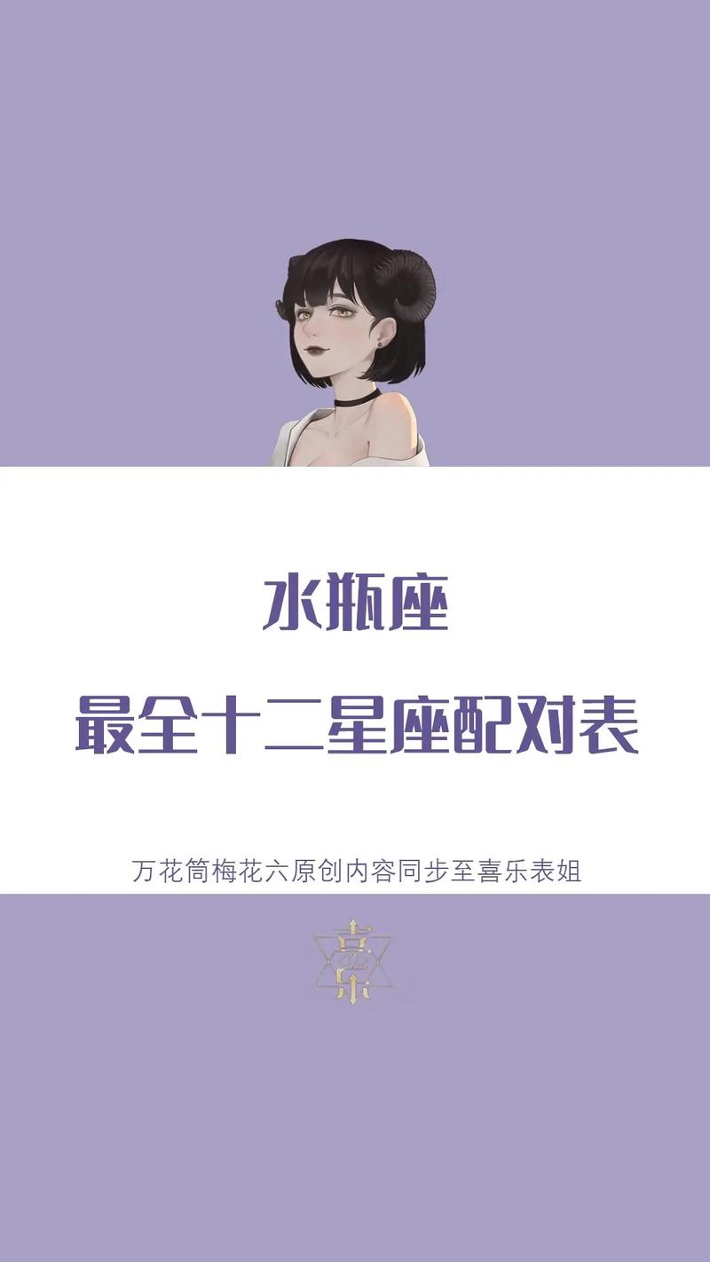 水瓶座最配什么星座