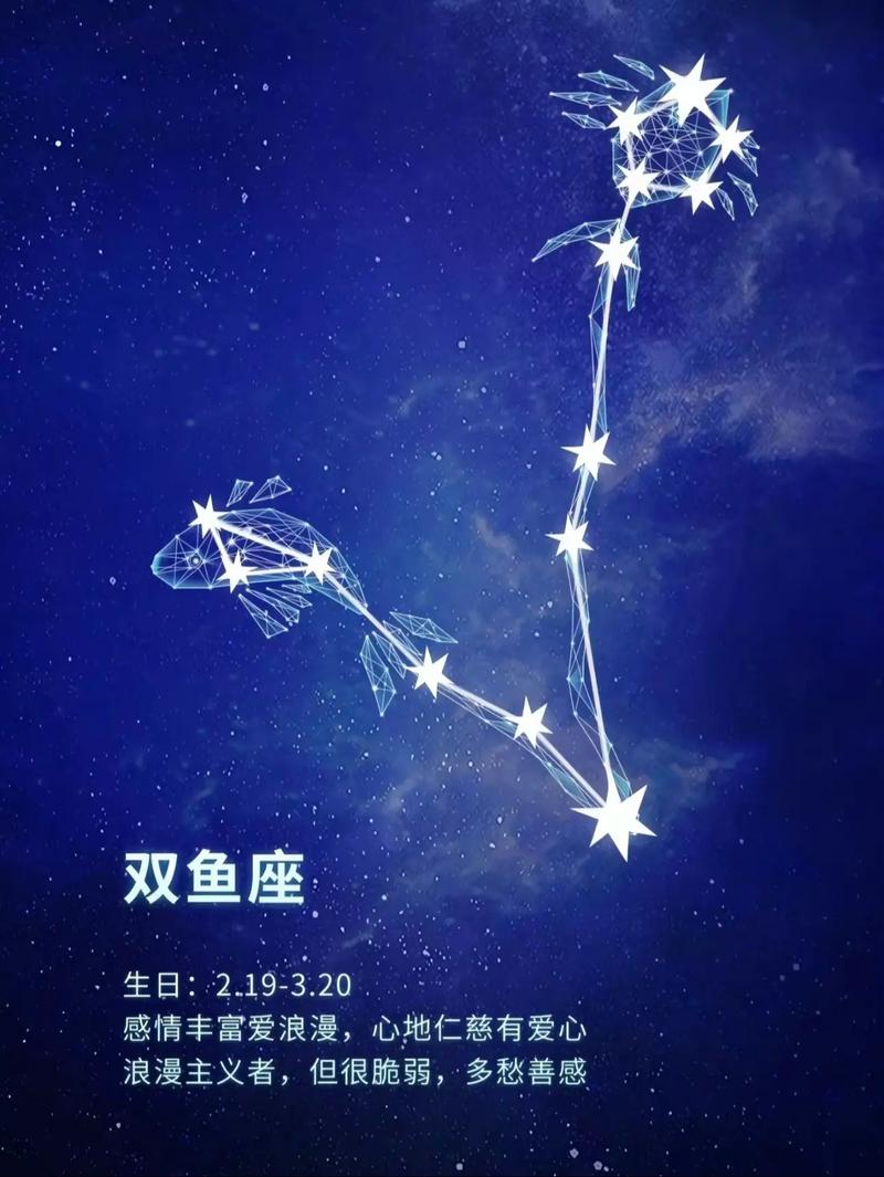 星座图片双鱼座，星座图片背景图