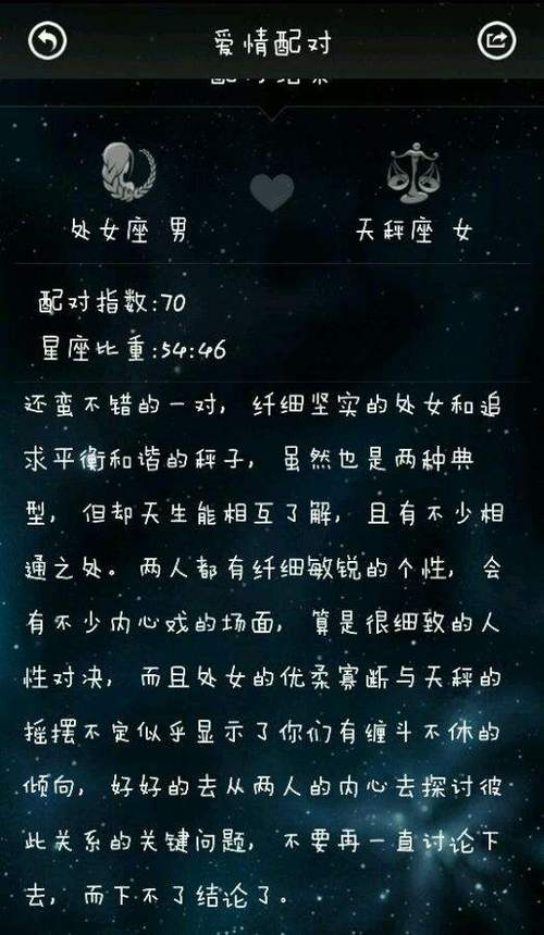 处座男最后娶了什么星座女