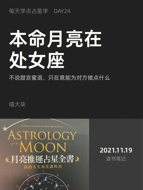 月亮星座处女座代表什么