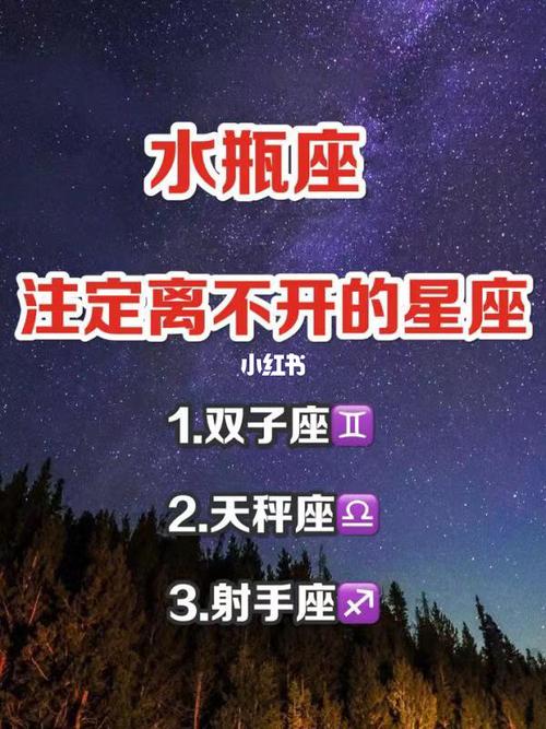 水瓶座吸引什么星座（水瓶座最吸引）