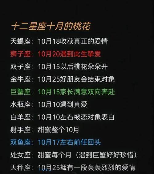 10月10日天秤座性格，十月十日天秤座