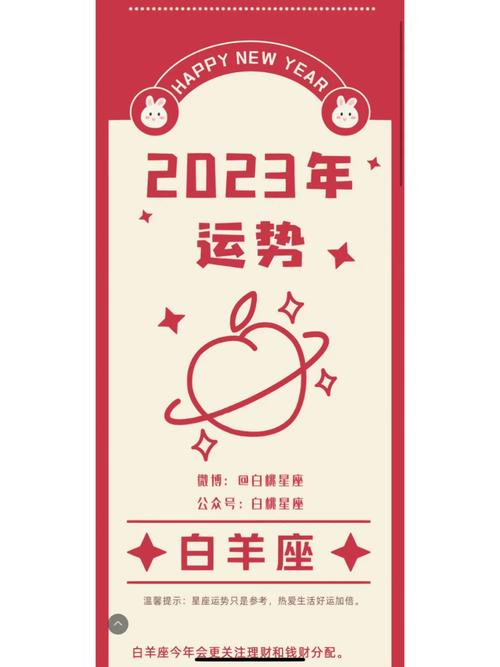 白羊座2023倒霉月