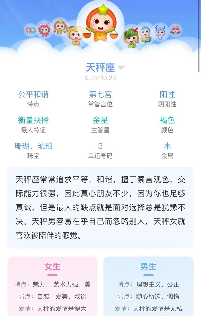 今日天秤座运势怎么样今日天秤座运势查询