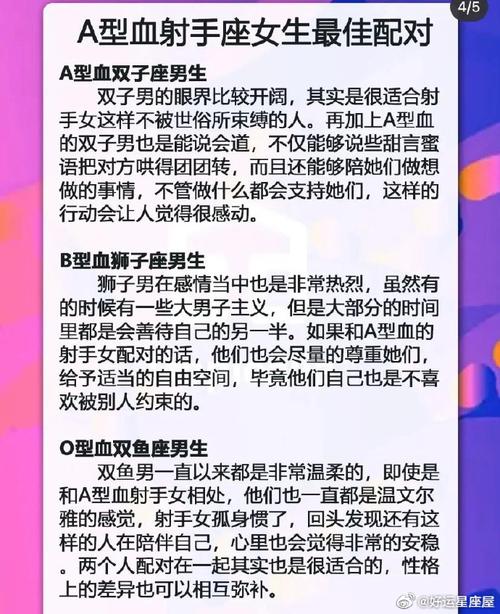 快乐自由艾菲尔解析四大血型射手座性格