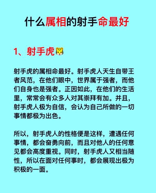 属什么的射手座命比较好