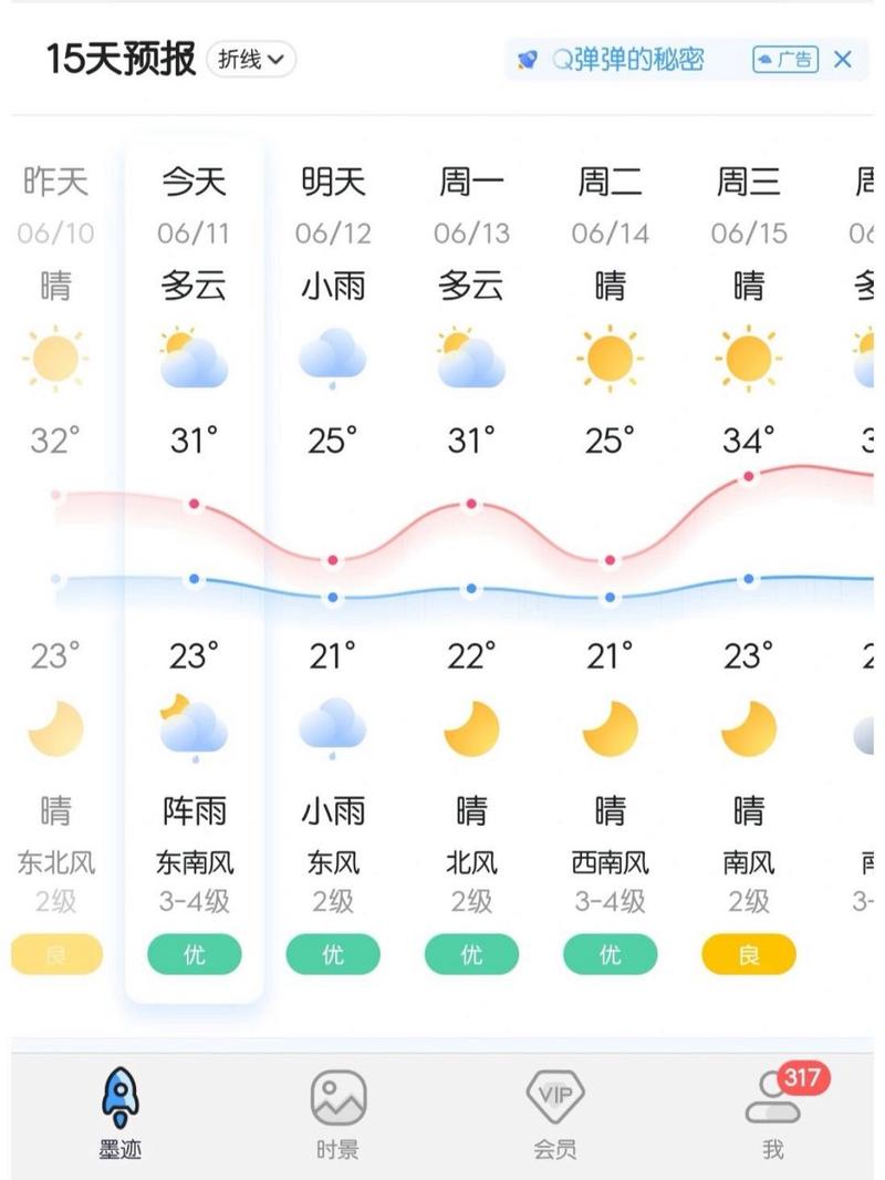 武汉十五天天气