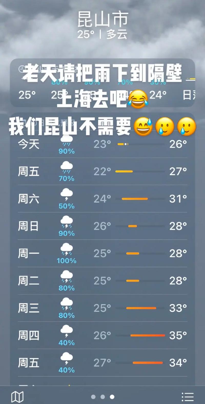 泰兴今天几点下中雨呀