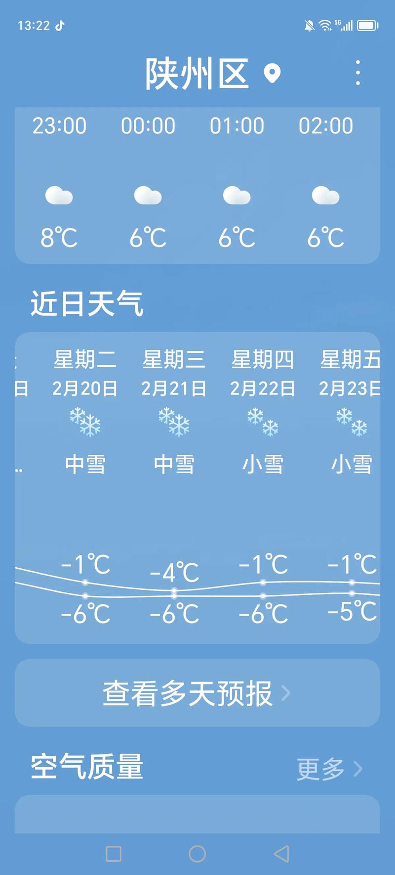 礼泉天气预报说3月4日没有雪为什么今天有雪