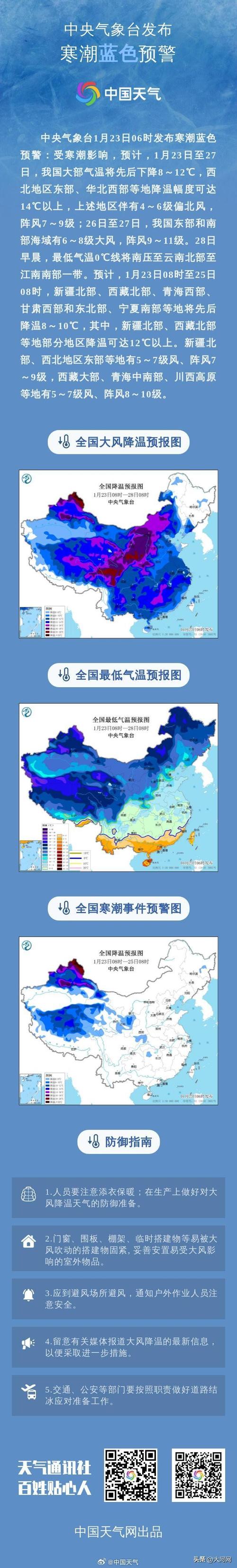 近来为什么全国普遍降温,而且气温较往年低10多度?